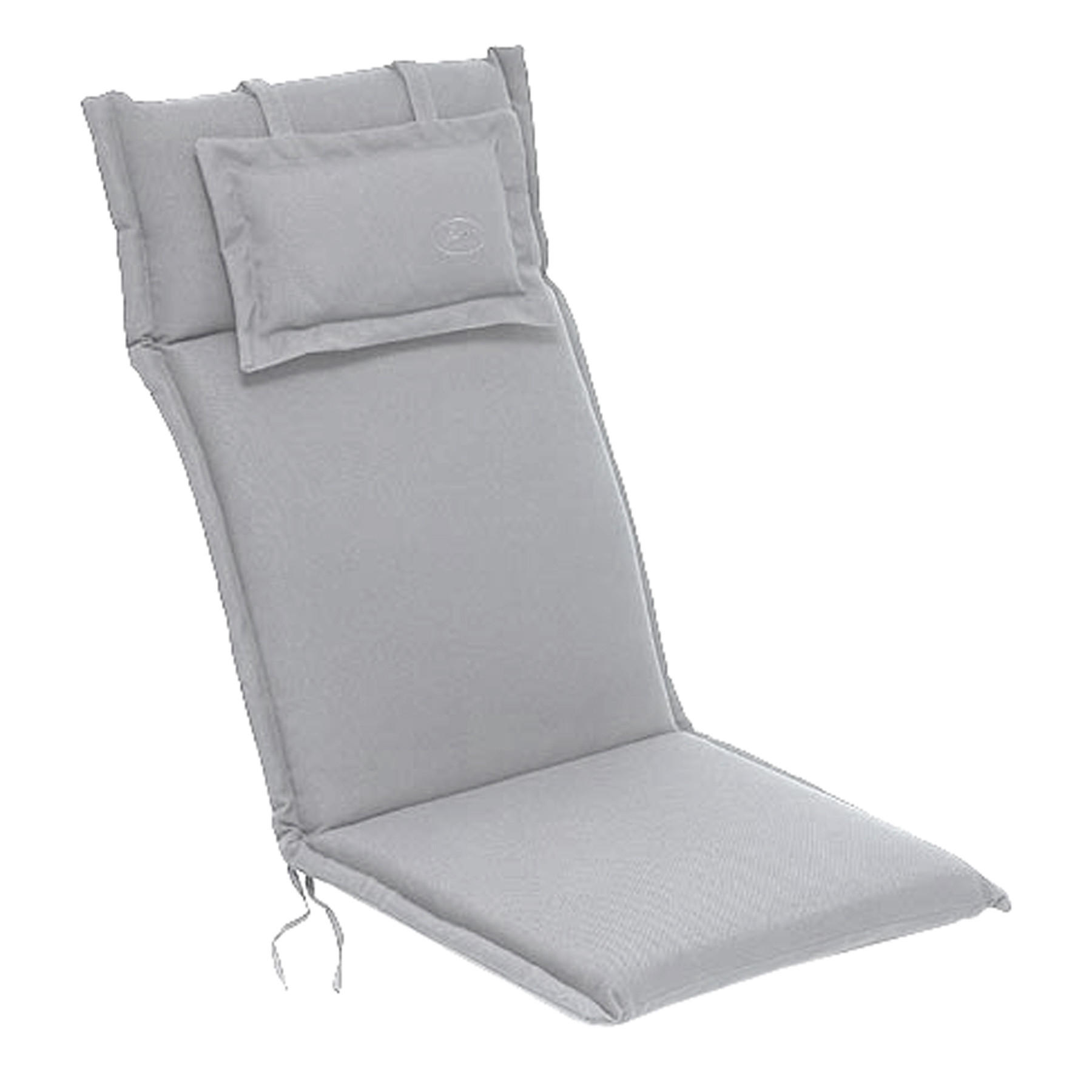 SESSELAUFLAGE ROG Outdoor-Stoff Taupe 120 cm - Taupe, Kunststoff/Textil (46/5/119cm) - riess-ambiente