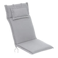 SESSELAUFLAGE ROG Outdoor-Stoff Taupe 120 cm - Taupe, Kunststoff/Textil (46/5/119cm) - riess-ambiente