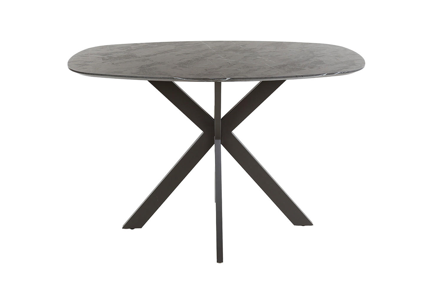 BARTISCH SESTA Schwarz Holz - Schwarz, Holz/Metall (80/93/140cm) - KAWOLA