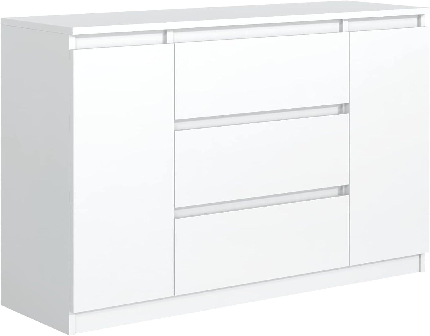 Mobelsta Kommode Weiß 138.5x78x39 cm