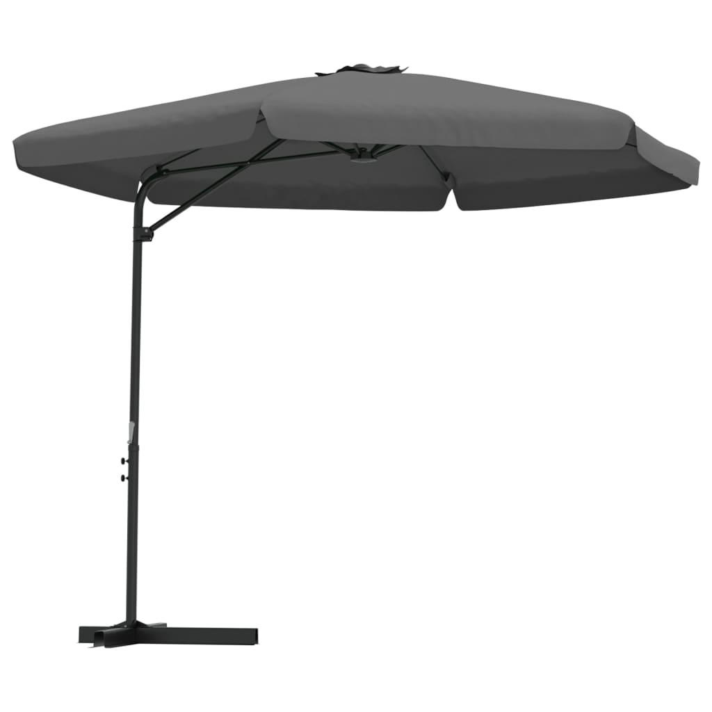 furnicato Sonnenschirm Anthrazit 300x300 cm