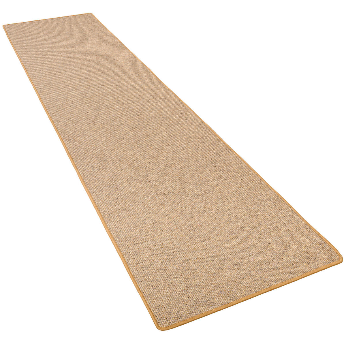 NATUR SISAL-OPTIK TEPPICH TAFF LÄUFER - Nussbaumfarben, Textil (80/200cm) - Snapstyle