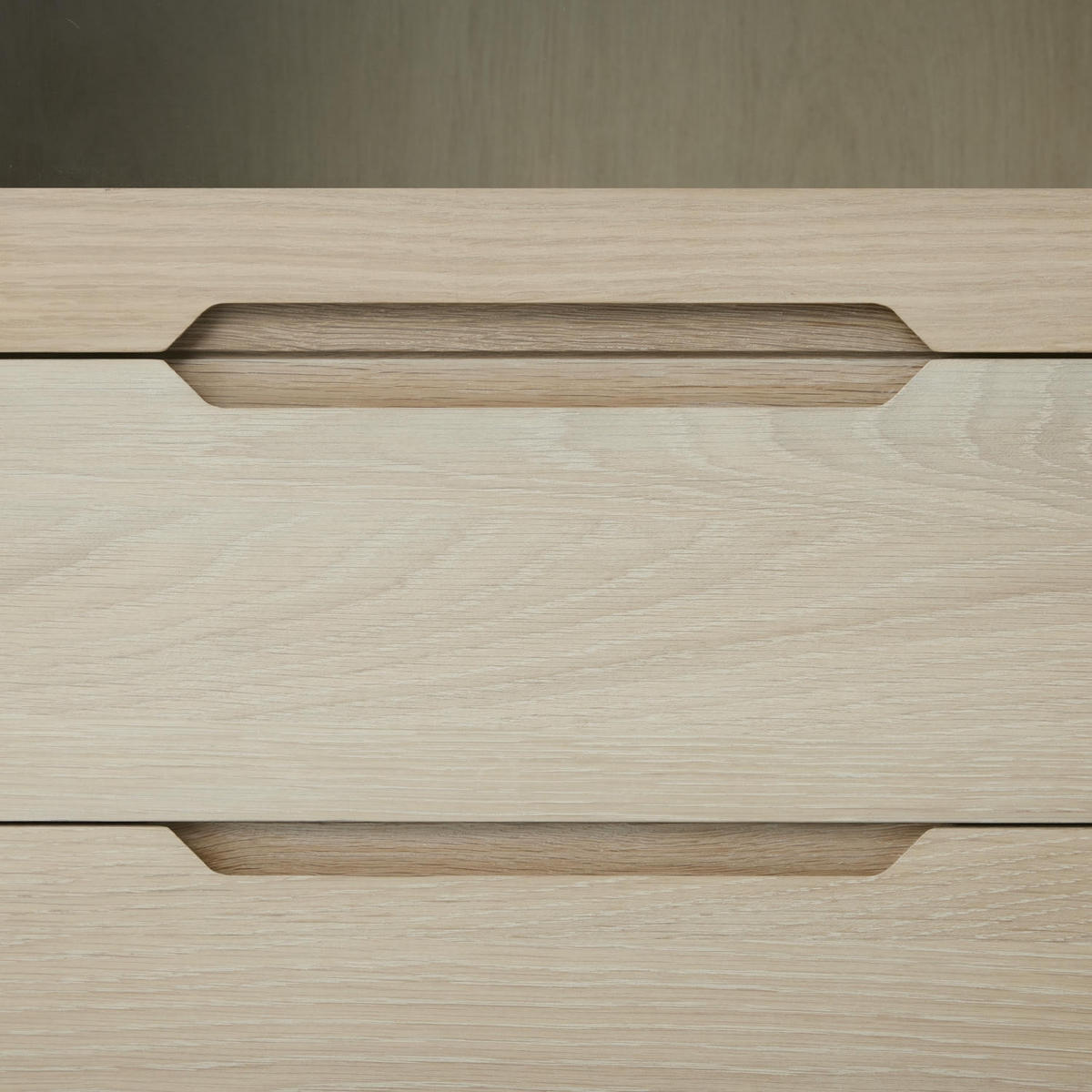 VITRINE mit LED Beleuchtung Eiche bianco - Eiche Bianco/Eichefarben, Holz/Holzwerkstoff (45/190/100cm) - Furnhouse
