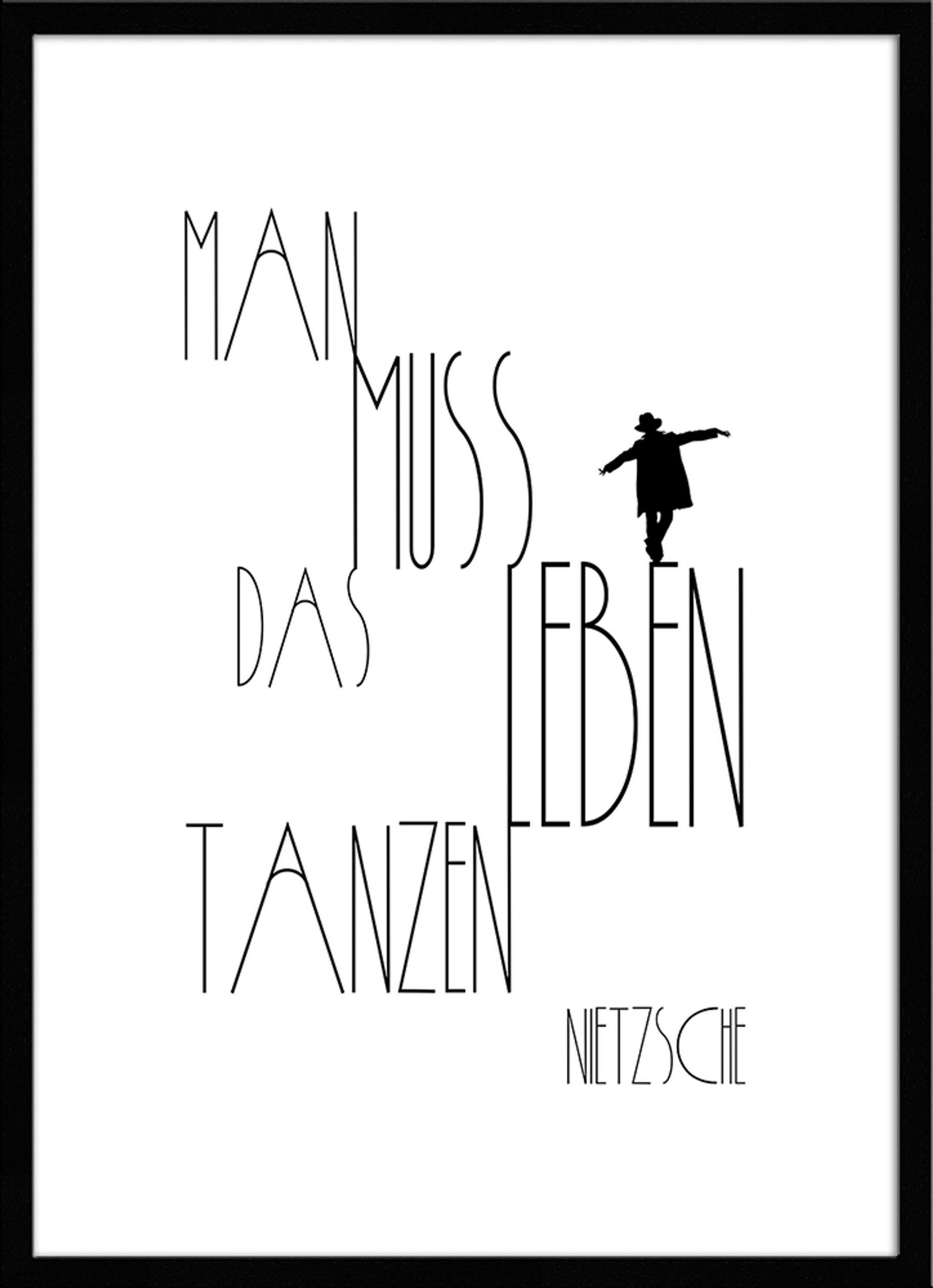 artissimo Bild Weiß 51x71 cm