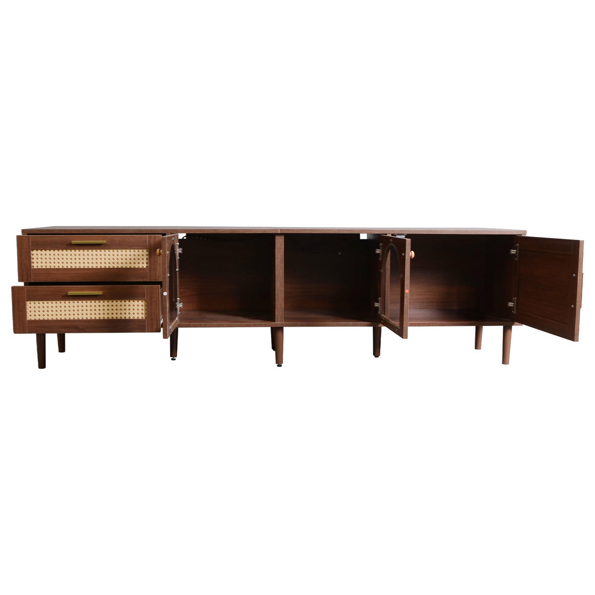 SIDEBOARD Braun 180/40/50 cm - Braun, Holzwerkstoff (40/50/180cm) - Urban Meuble