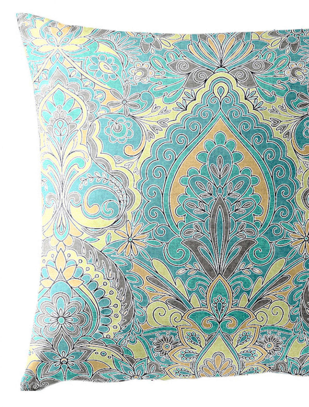 BETTWÄSCHE Mako-Satin 3846 - Grün, Textil (155/220cm) - Bierbaum