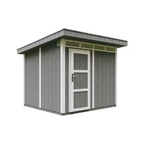 HOLZ-GARTHENHAUS basis LP SmartSide 5,9m² mit B279xL293xH239 cm - M903 - CAVERN STEEL - Dunkelgrau, Holz (294/237/279cm) - Timbela