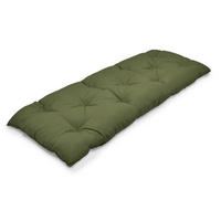 BANKPOLSTER Flair BK 100x50x8cm Olivgrün - Olivgrün, Textil (50/100cm) - Beautissu 