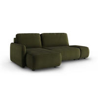 ECKSOFA Alessio 3 Sitzplätze Grün - Grün, Holz (229/148cm) - Petits-meubles