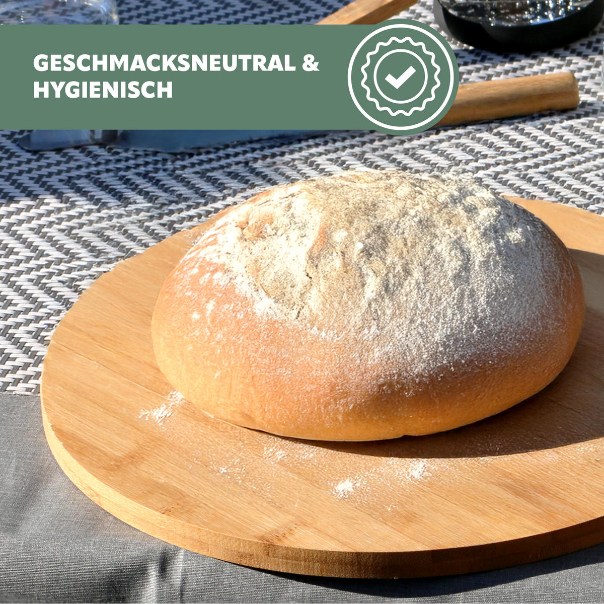 SERVIERBRETT, Bambus - Braun, Holz (33/45/1.5cm) - bremermann