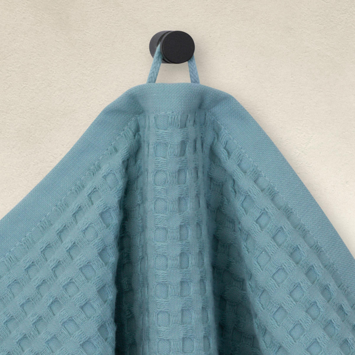 HANDTUCH PIQUÉE - Blaugrau, Textil (50/100cm) - MÖVE
