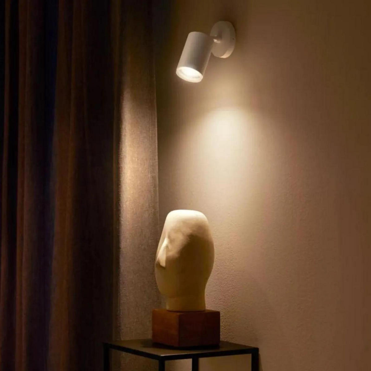 DECKENLEUCHTE Fugato Weiß - Weiß, Metall (3/3/16.3cm) - Philips HUE