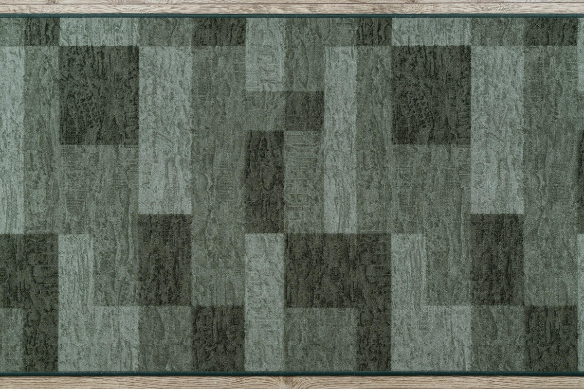 LÄUFER Antirutsch ICONA 80/430 cm - Pastellgrün, Textil (80/430cm) - rugsX