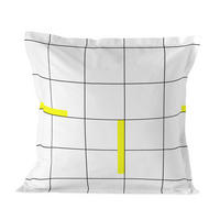 KISSENBEZUG firefly 80x80 cm mehrfarbig - Multicolor, Textil (80/80cm) - Happy Friday