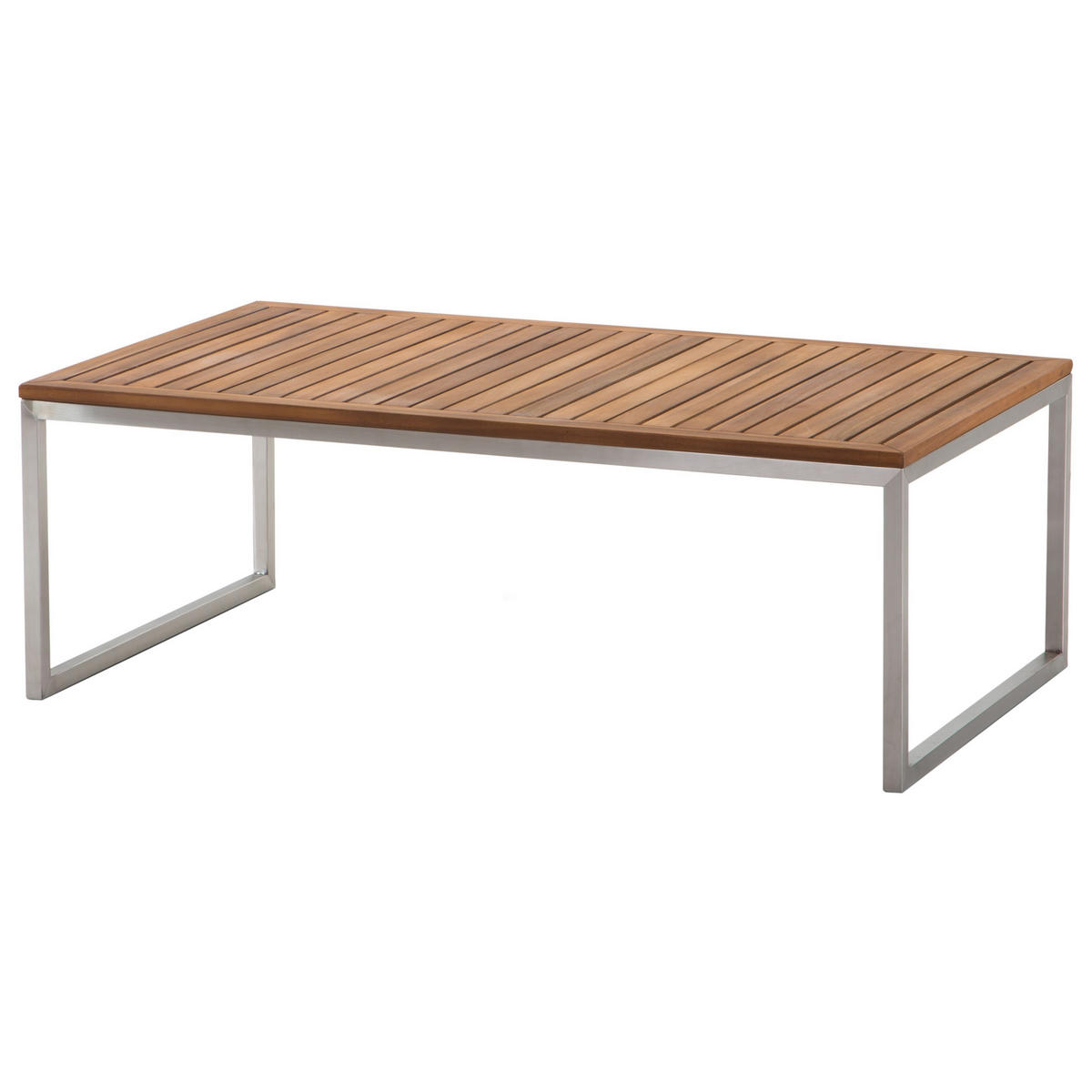 LOUNGE-SET 4-sitzer Akazienholz Hellbraun Bermuda - Hellbraun, Holz - Beliani