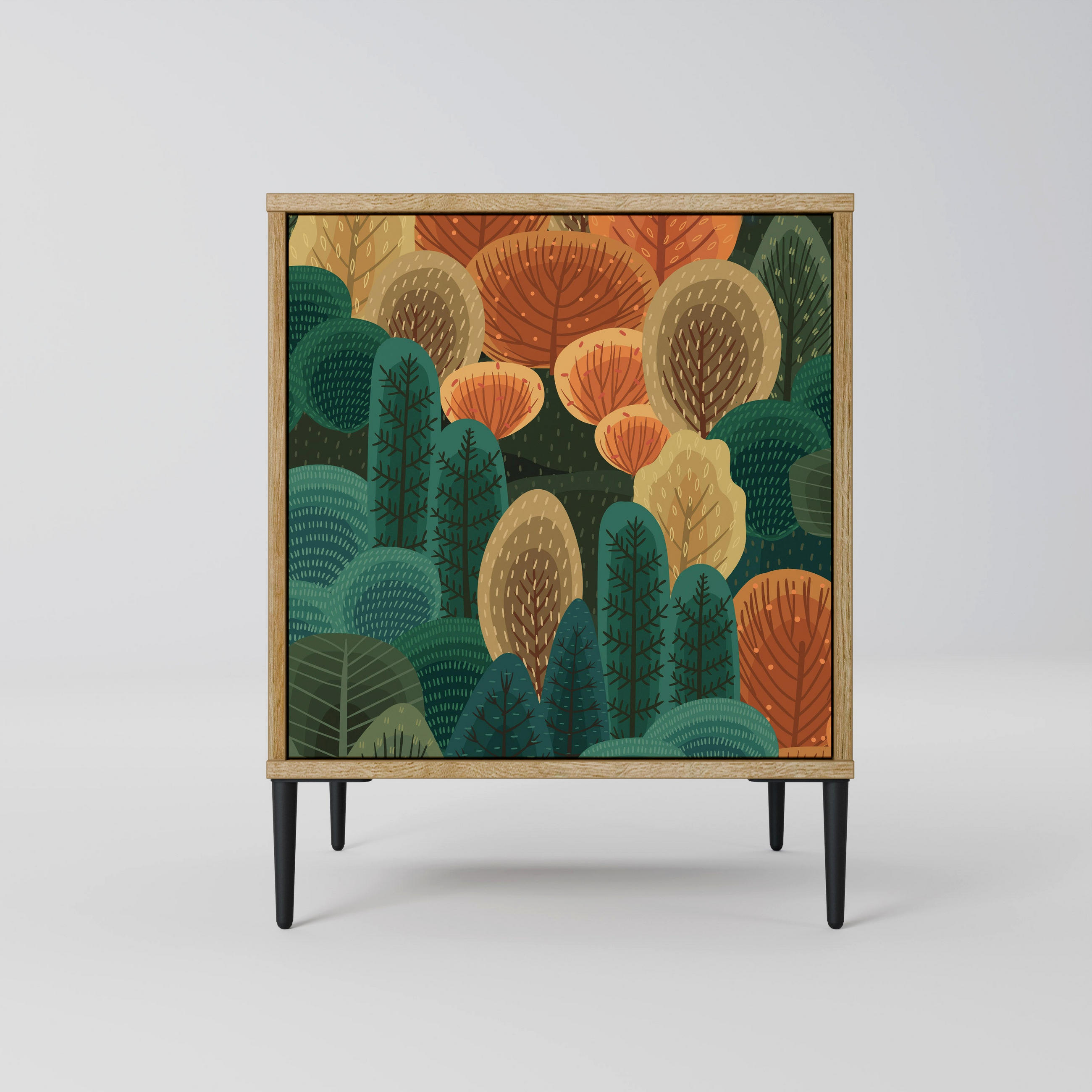 SpaceRebels Sideboard Eiche 57.5x72.5x42 cm