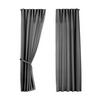 SCHLAUFENGARDINE 2ER SET »Jena« HxB 225x140 cm Grau - Grau, Textil (140/225cm) - Gardinenbox