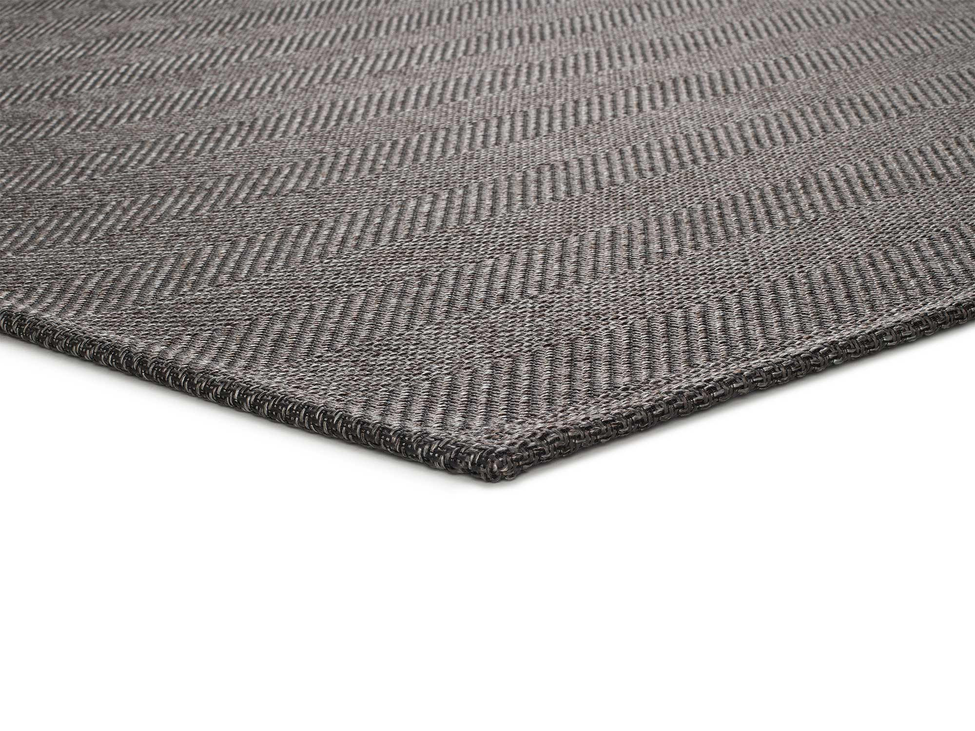 FLACHWEBETEPPICH Grau Espiga 160/230 cm - Grau, Textil (160/230cm) - Atticgo