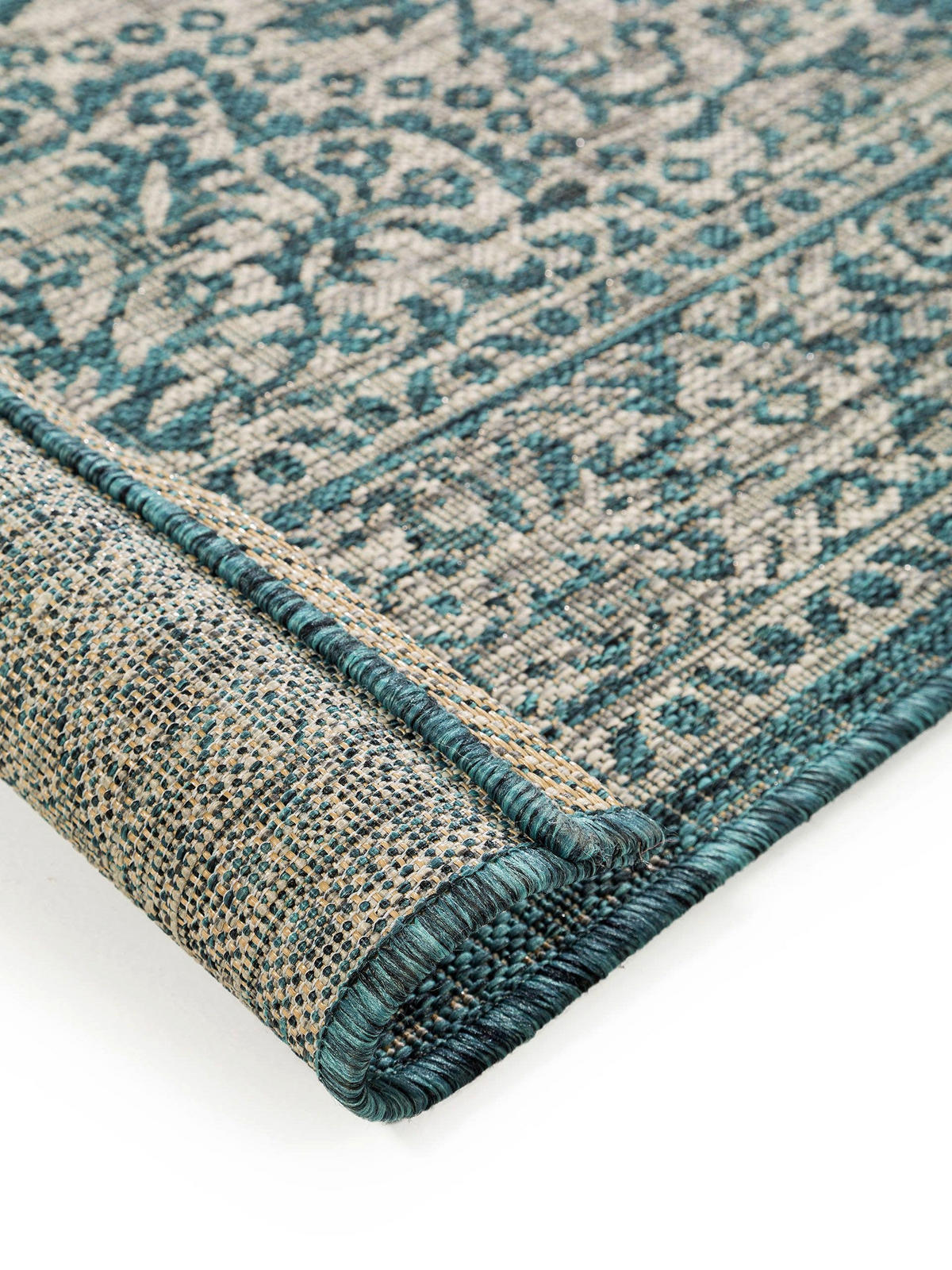OUTDOORTEPPICH Cleo Blau 240x340 cm - Blau, Textil (240/340cm) - benuta Nest