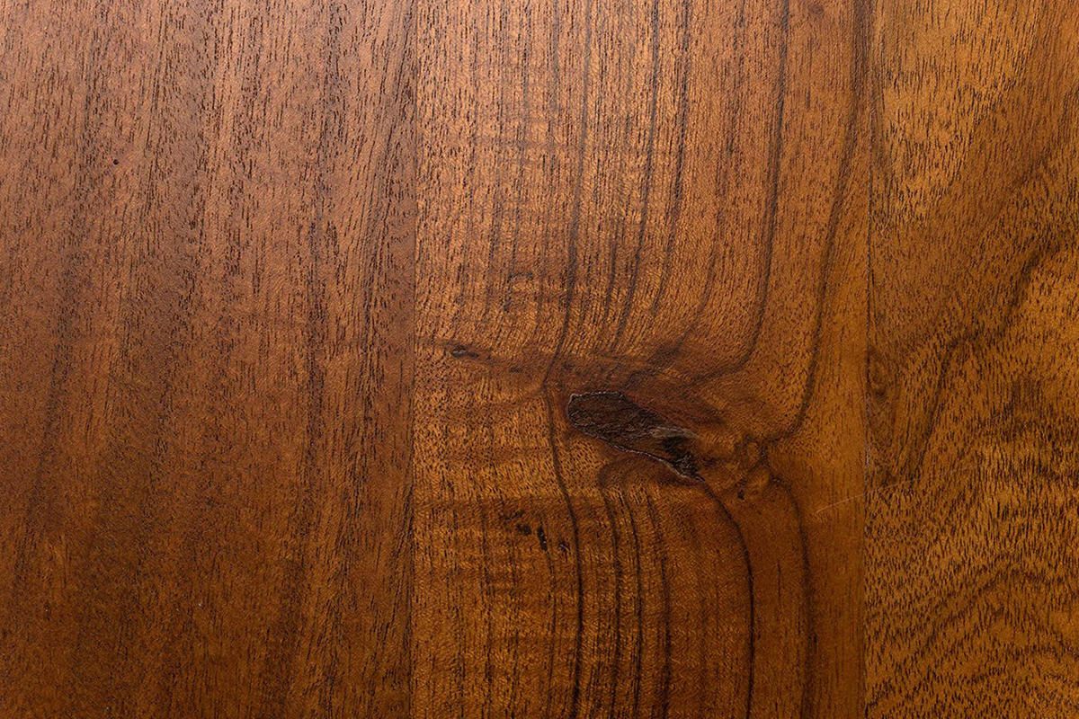 ESSTISCH ADELAIDE - Silberfarben/Braun, Holz/Metall (100/280/77cm) - SAM
