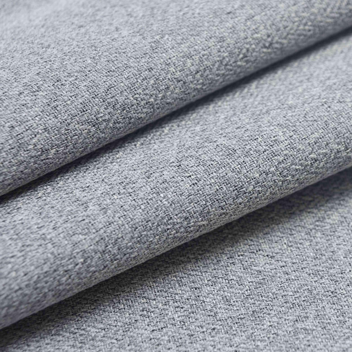 VORHANG 2ER SET »München Dark« HxB 175x145 cm Grau - Grau, Textil (145/175cm) - Gardinenbox