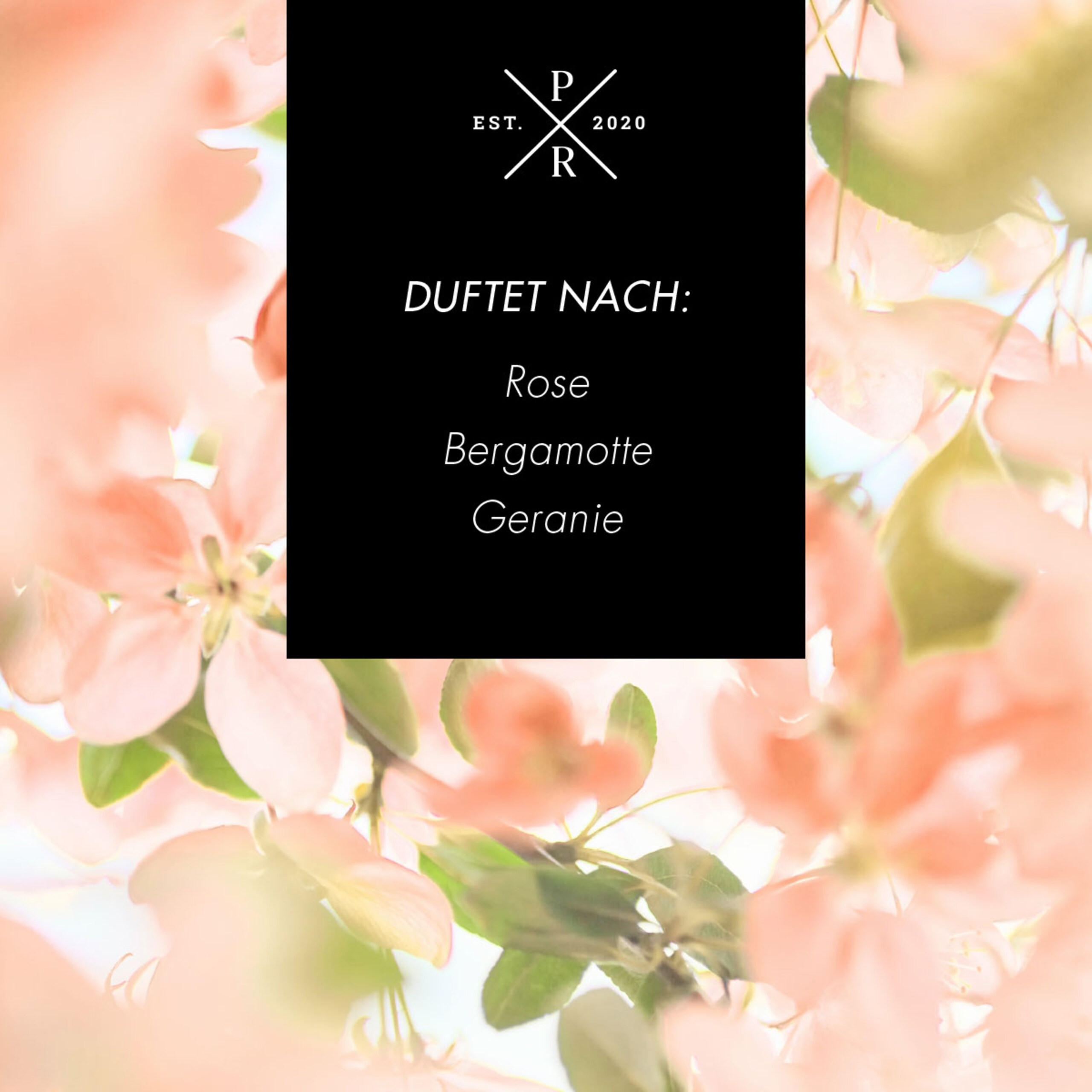 DUFTKERZE Purple River - Rosa, Naturmaterialien/Glas (18cm)