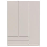 KLEIDERSCHRANK Bemmi Kaschmirgrau 150 cm - Taupe, Holzwerkstoff (150/210/50cm) - Selsey