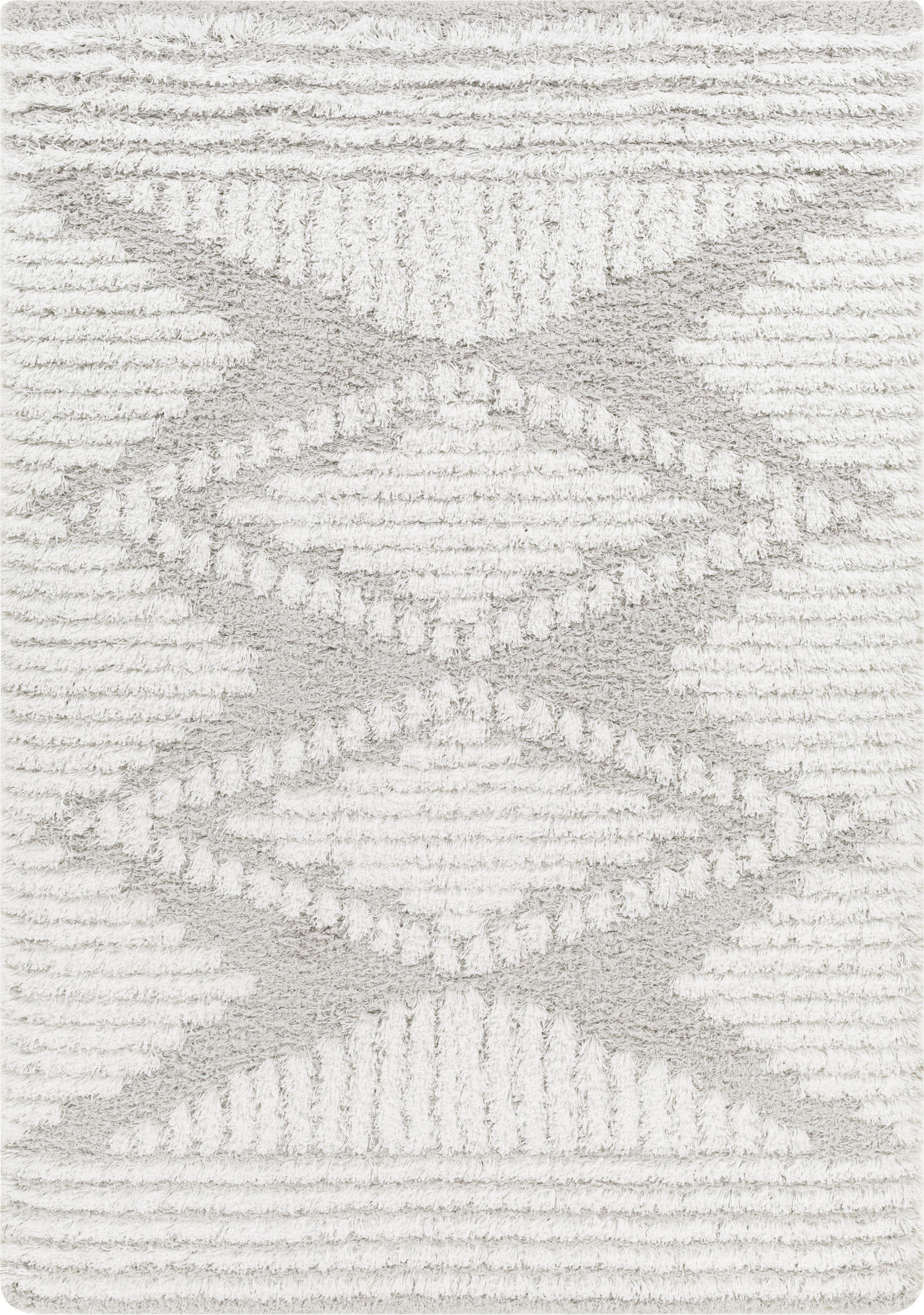 HOCHFLORTEPPICH 160/220 cm Grau - Grau, Naturmaterialien/Textil (160/220cm) - LIVABLISS