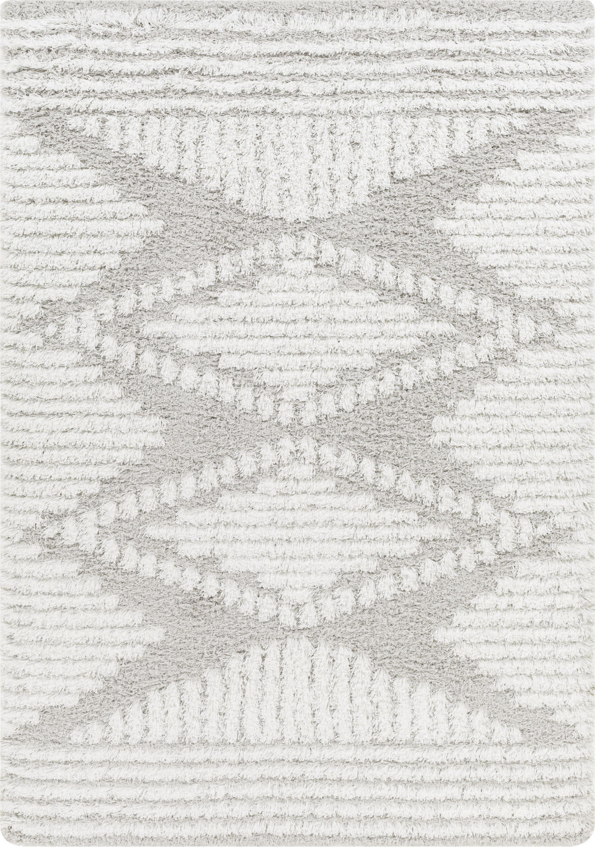 HOCHFLORTEPPICH 160/220 cm Grau - Grau, Naturmaterialien/Textil (160/220cm) - LIVABLISS