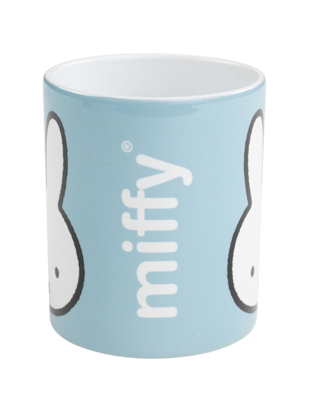 KAFFEEBECHER Miffy Hase Blau 320 ml - Blau, Keramik (0.32L) - United Labels