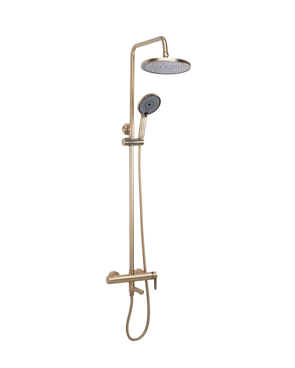 DUSCHSET Rea Arcos Brush Gold - Goldfarben, Metall (15/134/15cm) - REA