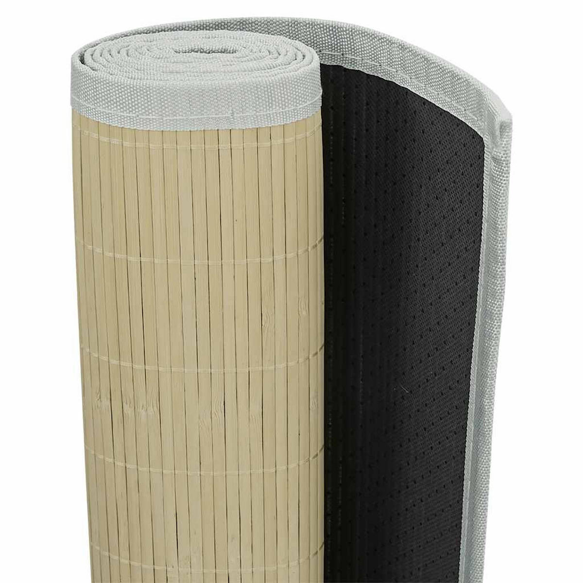 TEPPICH Bambus 160/230 Cm Natur - Braun, Holz (160/230cm) - vidaXL