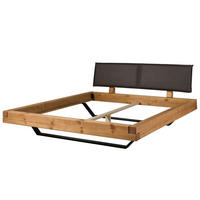 HOLZBETT Fichte 200x200 natur gebeizt / geölt FICHTELBERG #13 - Naturfarben, Holz (200/200cm) - Massivmoebel24