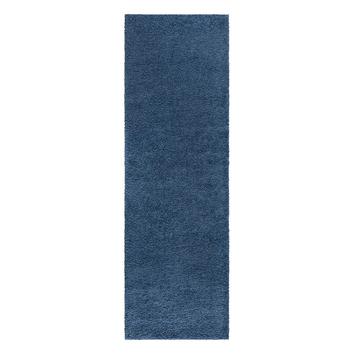 HOCHFLOR-TEPPICH City Shaggy 500 Blau 80x300 cm - Blau, Textil (80/300cm) - carpet city