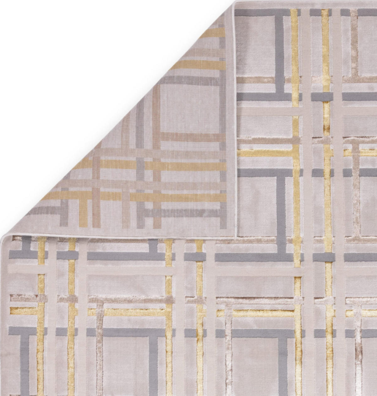 TEPPICH modern Wohn-/Schlafzimmer LEX Beige 240 x 340 cm - Beige, Textil (240/340cm) - Novatrend