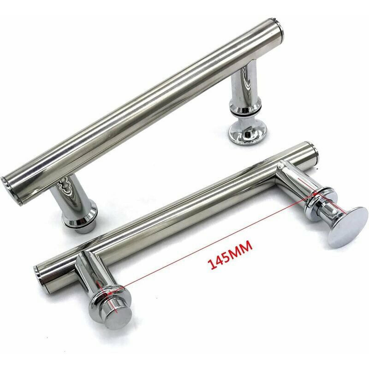 MÖBELGRIFF 1er-Set 145 mm Chrom - Multicolor, Metall (9.6/2.5/9.6cm)
