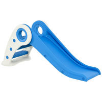 KINDERRUTSCHE DE-17951 klappbar für Kleinkinder, HDPE Blau - Blau, Kunststoff (50/56/120cm) - ComfortXL