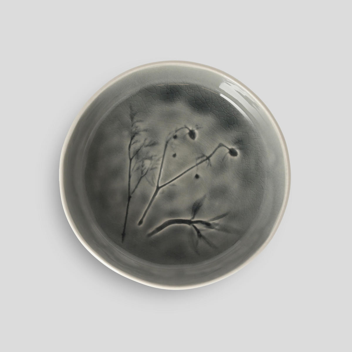 SCHALE Flisia - Grau, Stein (19/4.5/19cm) - home&you