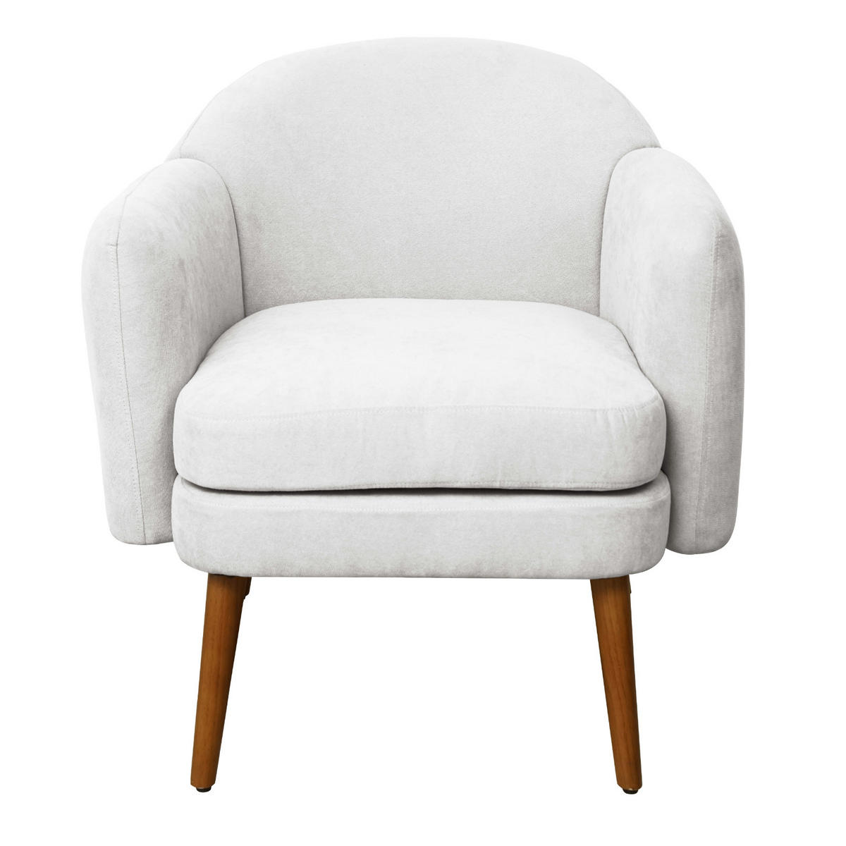 LOUNGESESSEL JOHAN Weiß - Weiß, Textil (60/79/68cm) - SVITA