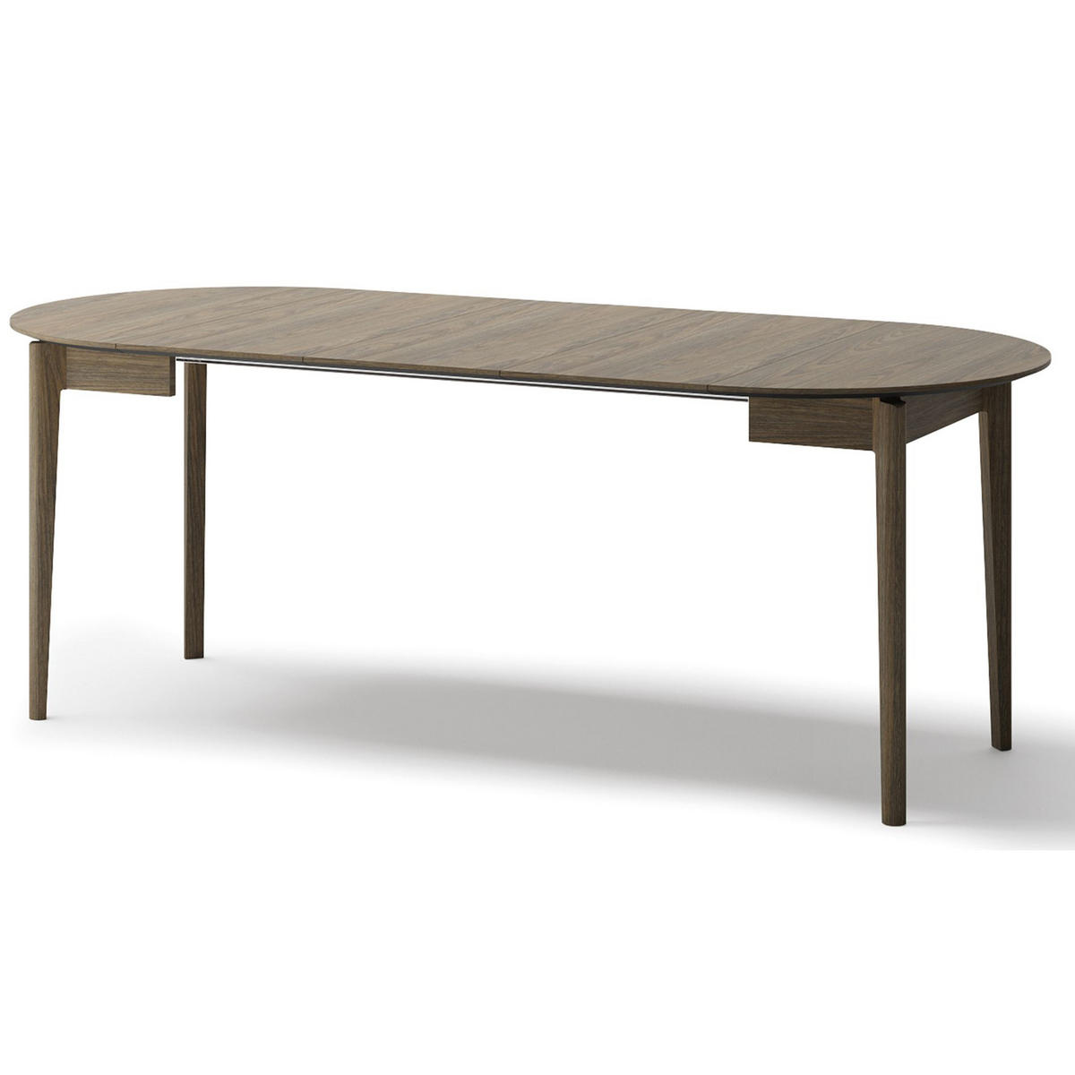 ESSTISCH Plot ausziehbar Dunkle Eichenholzoptik, 90 x 210 x 90 cm - Dunkelbraun, Holz/Holzwerkstoff (90/90/77cm) - Selsey