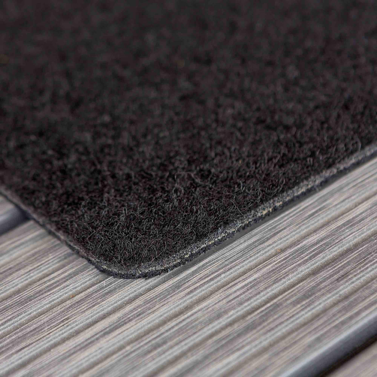 SCHMUTZFANGMATTE INDOOR UND OUTDOOR POWER RIB - Schwarz, Textil (40/60cm) - Astra