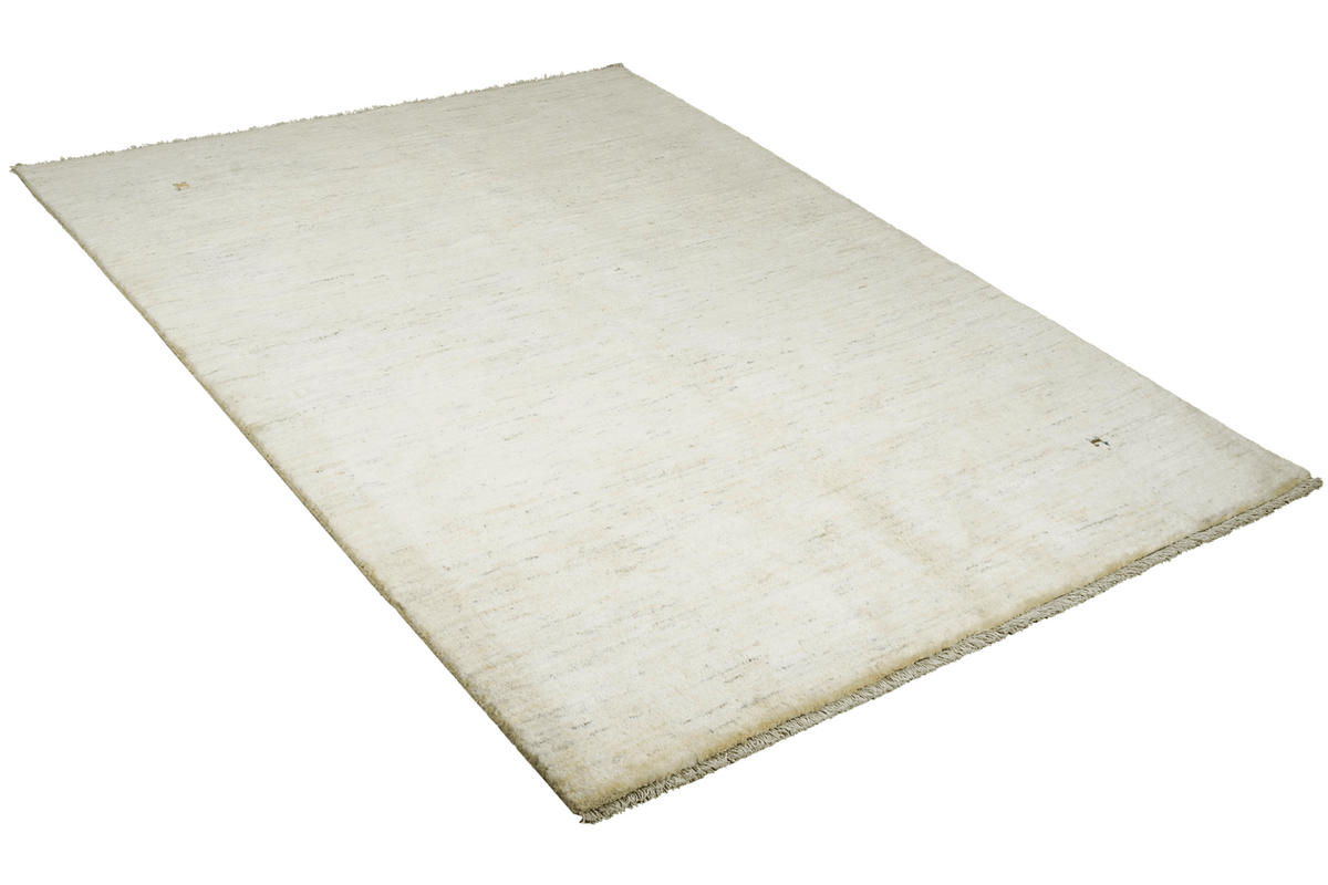 GABBEH-TEPPICH handgeknüpft Beige 247/174 cm Schurwolle - Beige, Textil (174/247cm) - Looma