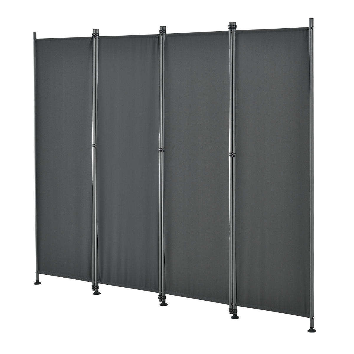 SICHTSCHUTZ Modica - Dunkelgrau, Textil/Metall (215/170cm) - pro.tec