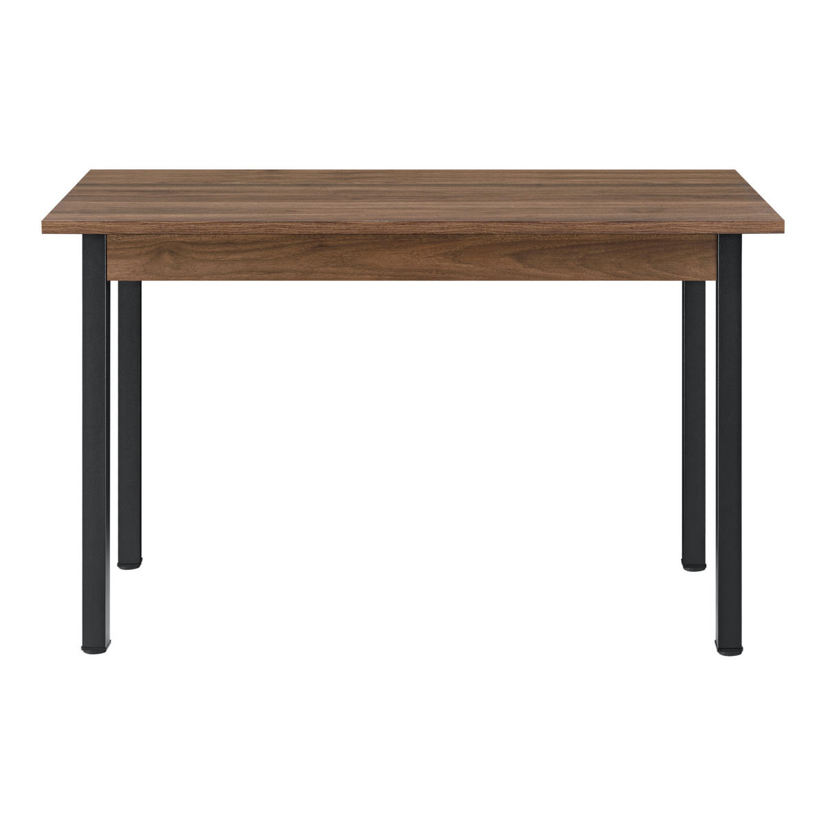 ESSTISCH Den Haag - Walnussfarben, Holzwerkstoff/Metall (60/120/75cm) - [en.casa]