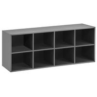SCHUHBANK 41cm Grau - Grau, Holz (30/41/102cm) - COSTWAY