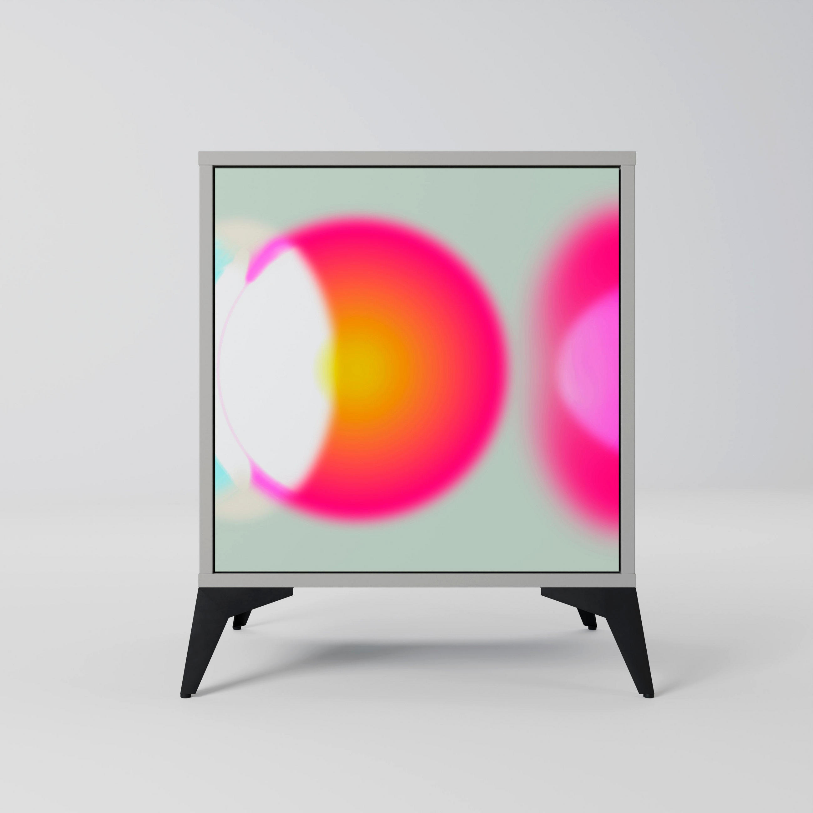 SpaceRebels Sideboard Grau 57.5x70.5x42 cm