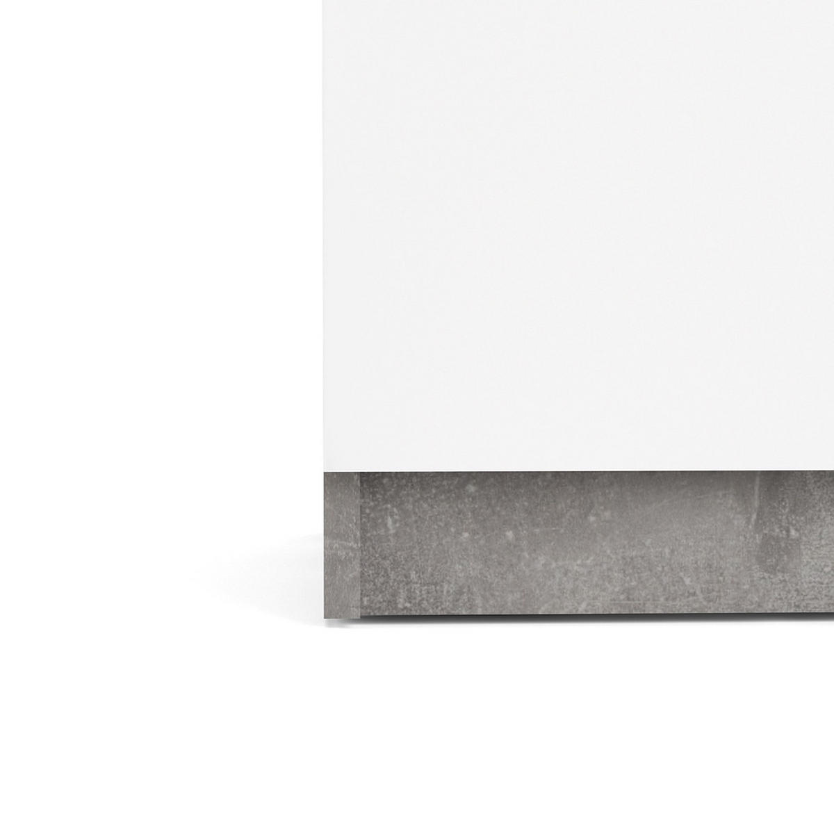SIDEBOARD Beton Dekor - Grau, Holzwerkstoff (80/100/40cm) - ebuy24