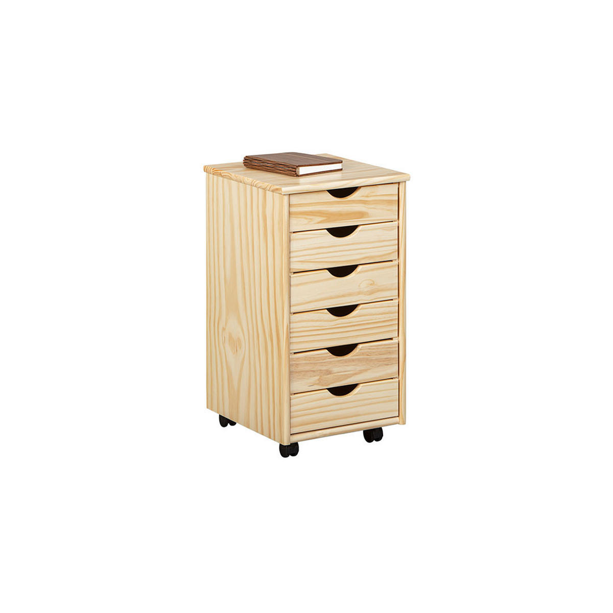 KOMMODE Holz - Naturfarben, Holz (35/65/40cm) - ebuy24