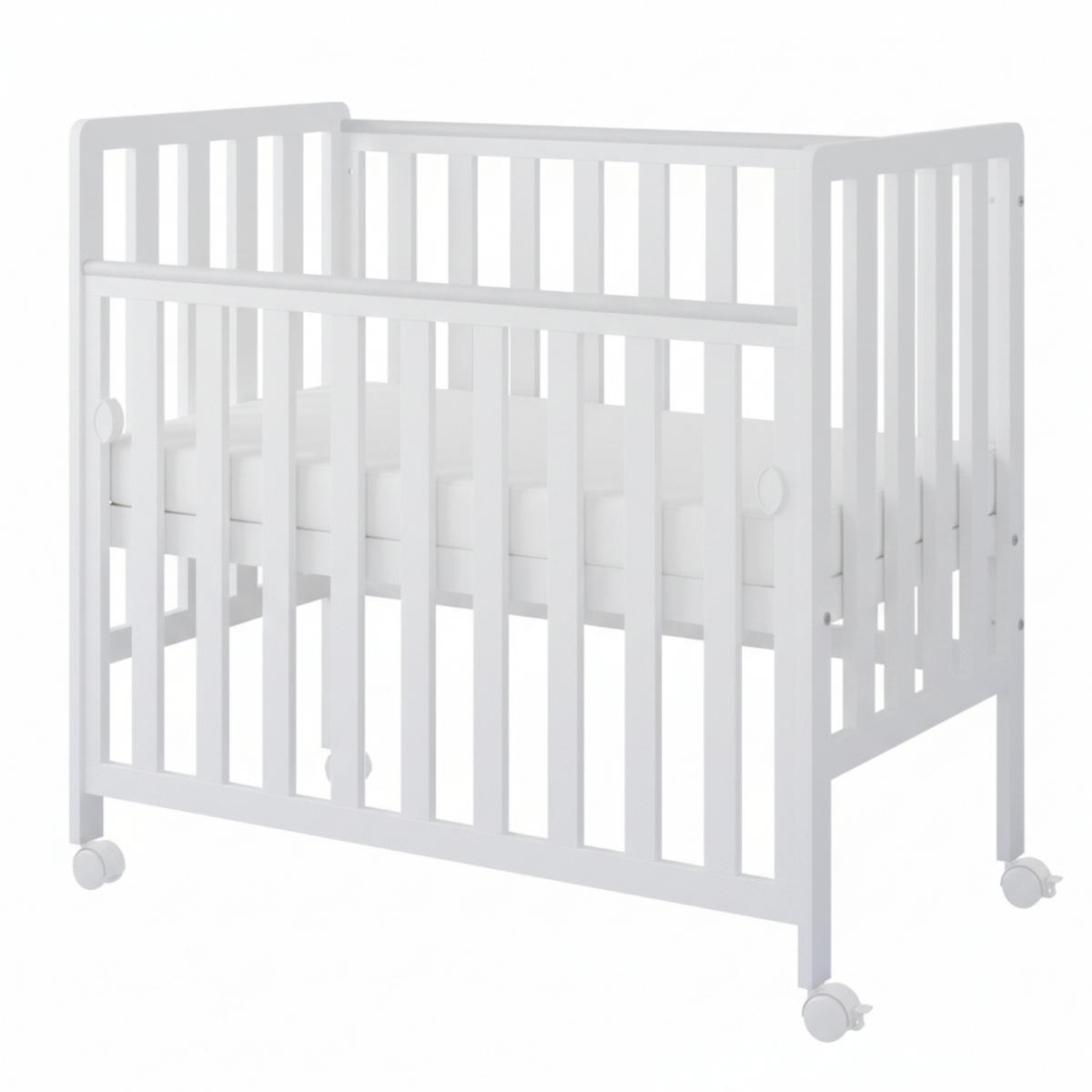 BEISTELLBETT BeBino Mini - Weiß, Holz (50/100cm) - kiki design