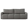 SOFA Potto mit ausziehbarer Ottomane Beige - Grau, Kunststoff/Textil (232/90/110cm) - Selsey